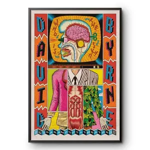 HOT David Byrne In Seattle WA On Nov 11-13 2025 Poster 18x24