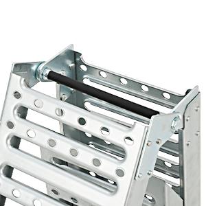 GARVEE 1500Lbs 2Pcs Tri-Fold Loading Ramps: Heavy Duty Steel Folding Ramps for ATV, UTV, Motorcycles, Lawn Mowers, Tractors, and Pickup Trucks - Durable Metal Construction, Silver Finish GARVEE 1500Lbs 2Pcs Tri-Fold Loading Ramps: Heavy Duty Steel Folding Ramps for ATV, UTV, Motorcycles, Lawn Mowers, Tractors, and Pickup Trucks - Durable Metal Construction, Silver Finish