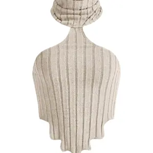 Women's Solid Color Halter Neck Tank Top with High Neckline