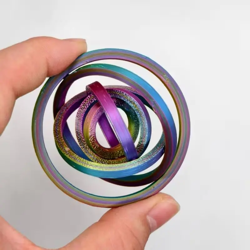 1pc [Fidget Spinner ] Fidget Spinner Relax Stress Relief Fidgeting - 3D Printed Fidget Gadget Suitable for s &, Multicolor  - Portable Aid for Relief, Office & Essential, Holiday Gift