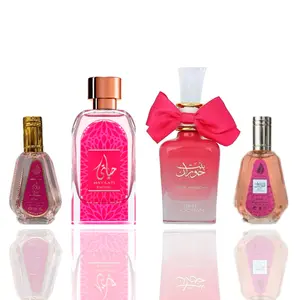 Women's Floral Fragrance 4-Piece Bundle - Hayaati Exotic 50ml, Hayaati Exotic, Bint Hooran Rose Passion, Bint Hooran Rose Passion 50ml, Female, Layered Wear