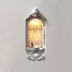 Corner Embedded Wall Light Home Decoration Modern Wall Lamps Luxury Hallway Sconce Lighting Fixture Bedside Led Light
