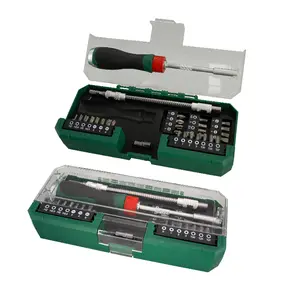43 in 1 Precision Magnetic Screwdriver Kit, Ratchet Screwdriver Set, Household Screwdriver Home Repair Tool Kit, Disassemble Magnetic Rotating Ratchet Screwdriver Kit for Furniture/Car/Computer/Electronics Maintenance
