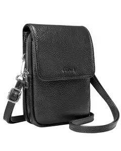 BEFEN Elegant Genuine Leather Small Women's Crossbody Bag - RFID Blocking Card Slots, Cell Phone Carrying Purse Shoulder crossbody bags for women crossbody bag crossbody bag for women purse shoulder bag shoulder bag