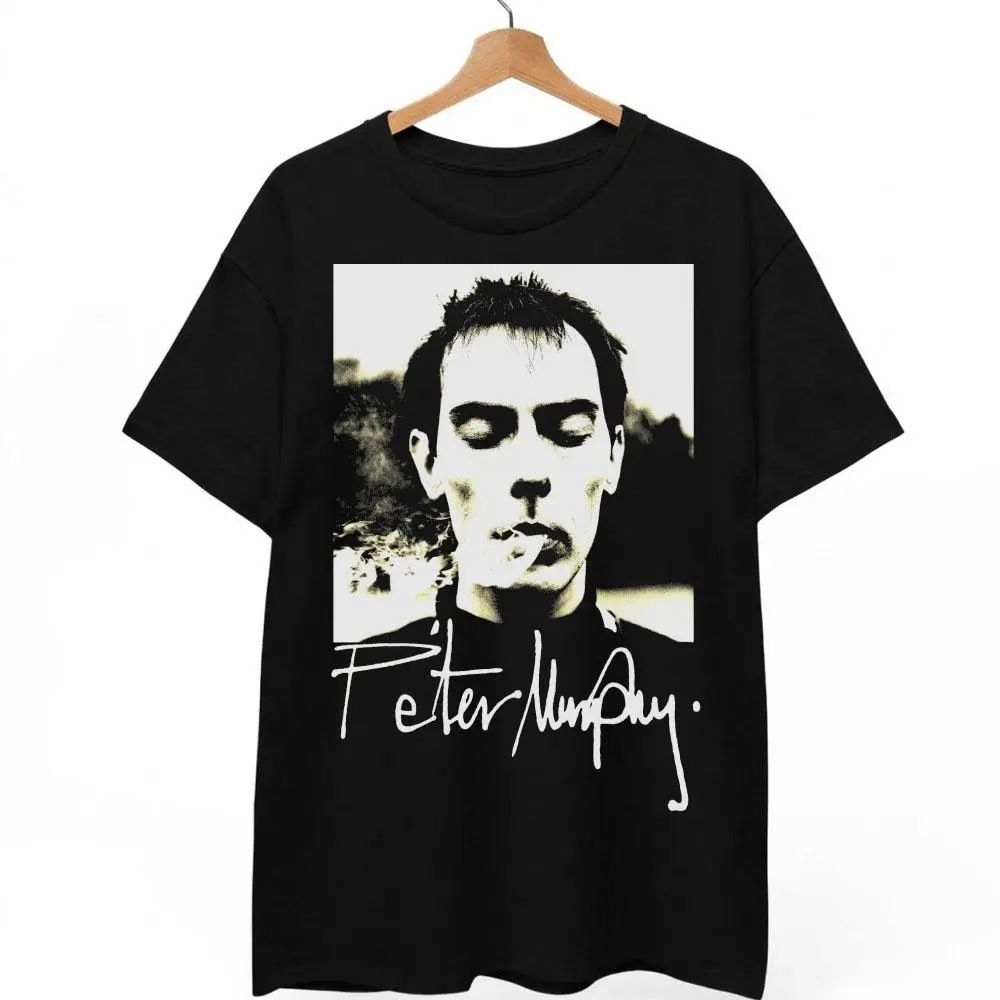 Peter Murphy Graphic T-Shirt, Vintage Post Punk Music Tee, Retro Heavy Cotton Streetwear