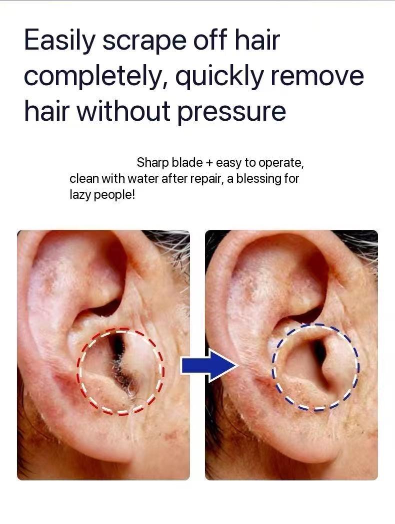 2026 Upgraded Nose Hair Trimmer TYPE‑C Fast Charging, 3 in 1 Electric Ear Nose Eyebrow Trimmer, Mini Portable Travel Groomer