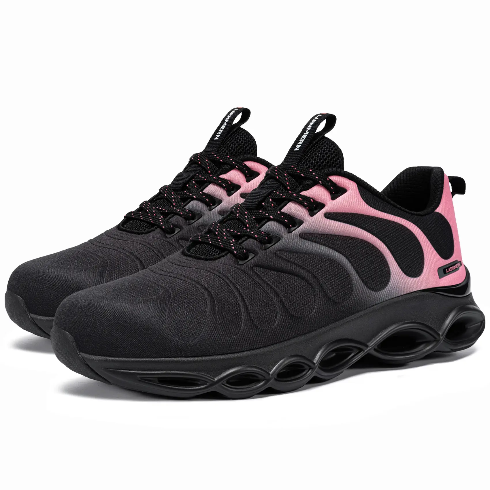 Unisex Steel Toe Work Sneakers | Anti-Smash, Puncture Proof, Slip Resistant Lightweight Industrial Safety Shoes for Construction Factory
