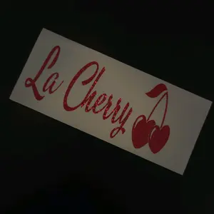 La Cherry car vinyl decal calcomanías para caro Vehicle Exterior Decoration