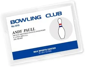 Royal Sovereign Heat Sealed Laminating Pouches 5 Mil IBM Card Size Clear Gloss (100 Pack) (RF05IBMC0100)