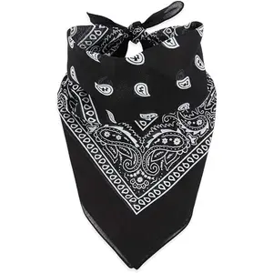 RIAH FASHION Fabric Face Cover Multi-Purpose Cotton Unisex Bandana - Mouth Shield Scarf Handkerchief, Headwear Balaclava Wrap