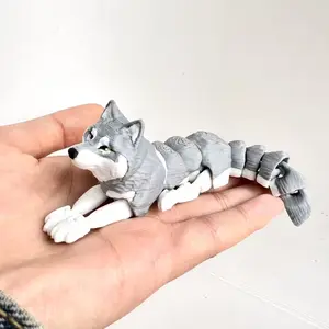 Husky Statue Furniture Kitchen Figurine, Art Figurine, Decorative Pet Sculpture for Home & Office, Perfect Gift Idea for Dog Lovers