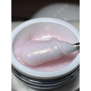 Aurora gel 02 HEMA free Nail Art Professional Gel Reflective Extension Gel for Nails builder Gel