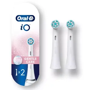 Oral-B iO Gentle Care Toothbrush Replacements Brush Heads Refills White 2ct