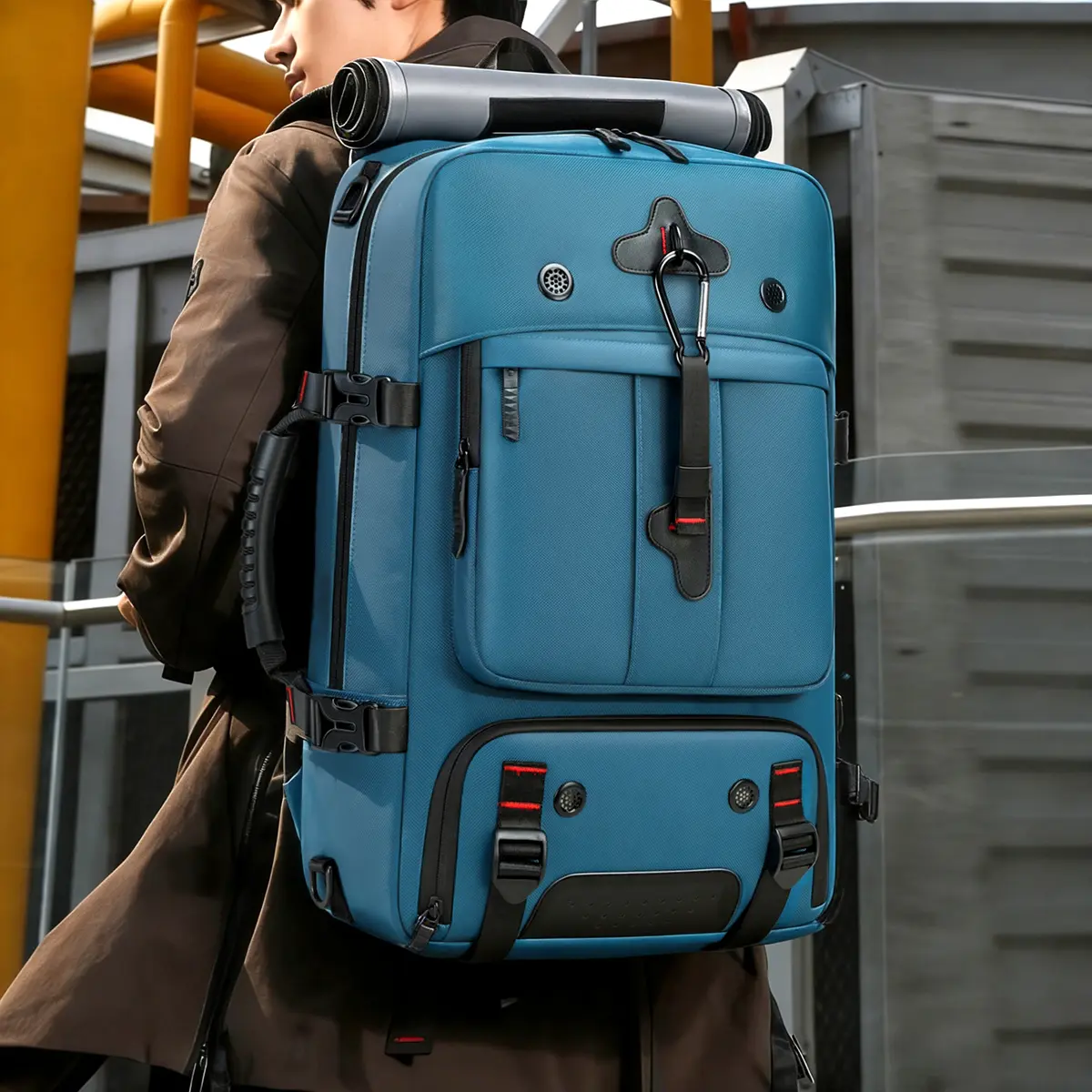 Large-capacity 3-in-1 business travel backpack with a multifunctional design, can be carried on Large-capacity 3-in-1 business travel backpack with a multifunctional design, can be carried on