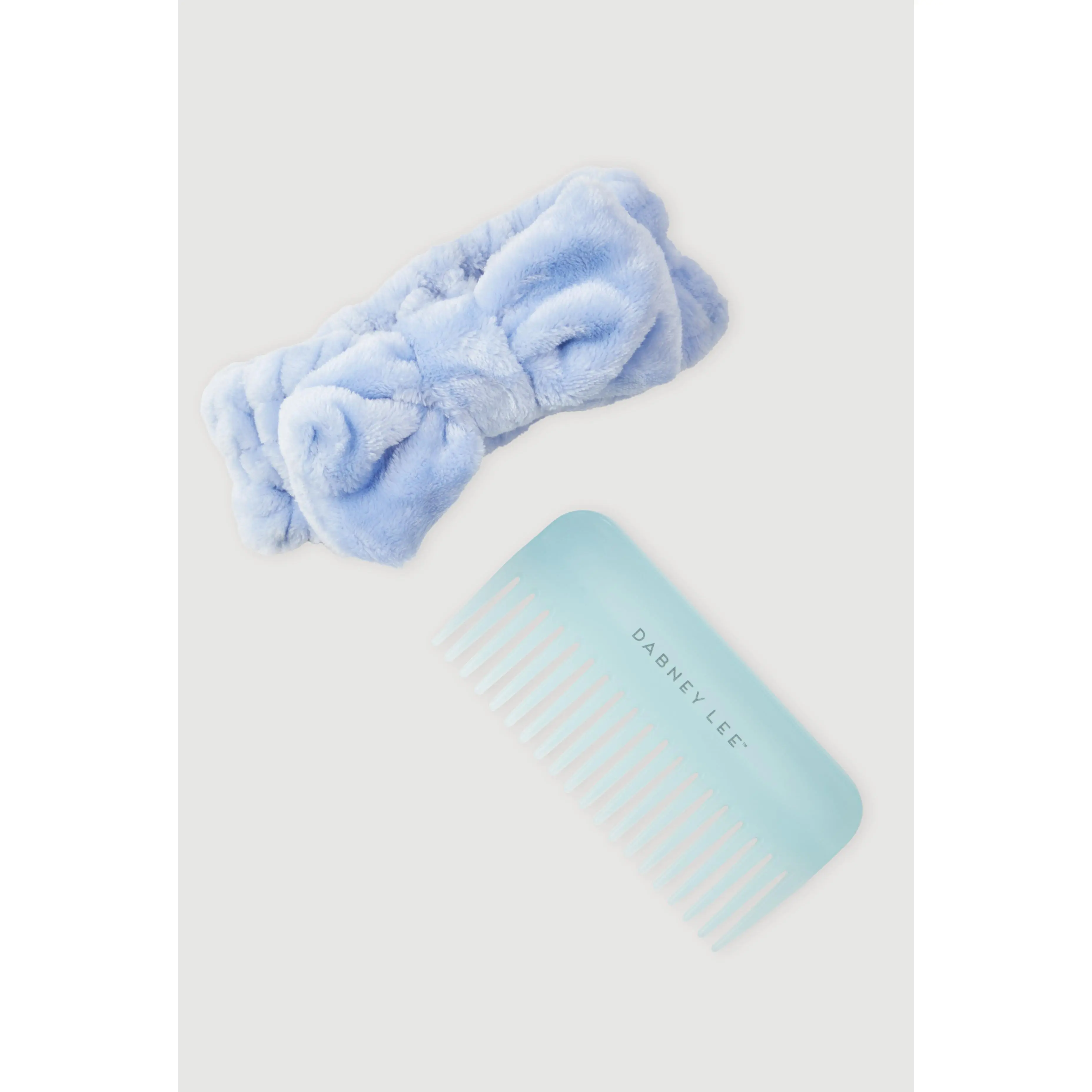 Hair We Glow Wide Tooth Hair Comb and Spa Headband