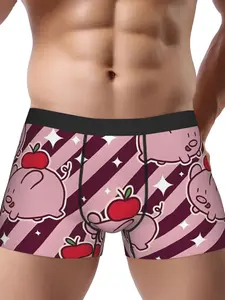 Apple Pig Striped Fashionable And Novel Underwear
