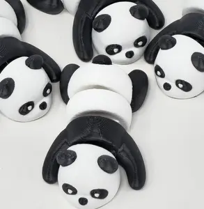 3D Printed Articulated Panda Fidget Toy: Sensory Stress Relief