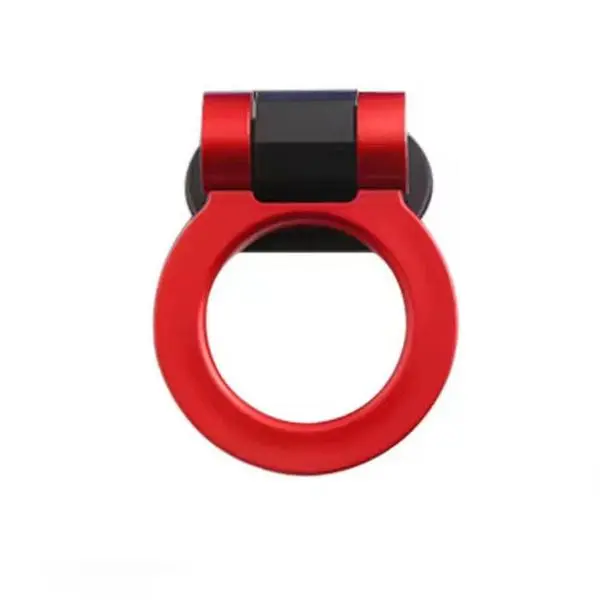 Simulation Tow Hook Car Sticker Decoration -ABS Plastic Racing-Inspired Bumper Trim, Long Wearing, Water-Resistant, Self-Adhesive, No Drilling, Paint-Damage-Free, Peel-and-Stick Installation, Decal For Cars, Vehicle Decoration, Automotive Decals