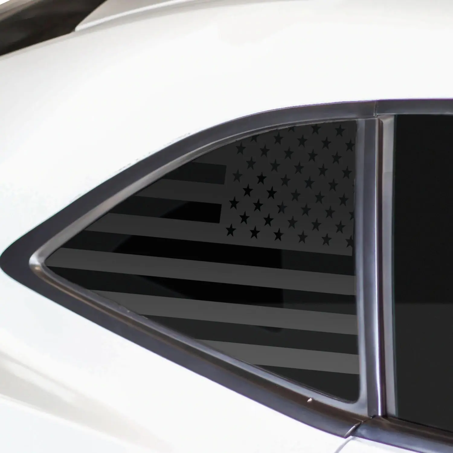 Quarter Window American Flag Vinyl Decal Stickers Fits Chevrolet Camaro 2010-2015
