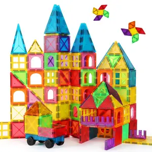 Building Block Set, Colorful Magnetic Blocks, Creative Magnetic Blocks, Educational Shapes and Colors, Perfect Birthday Gift, Holiday Present