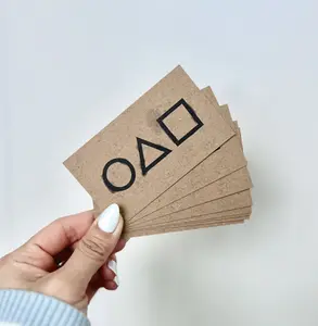 Squid Game Business Card | Squid Game Cosplay | Squid Game Invitation Card