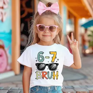 I Was 6 Now I'm 7 Birthday Shirt, Six to Seven Meme Shirt, Viral 67 Birthday Tee, Funny Seven-Year-Old Shirt, Six Seven Tee, Viral Meme Tee