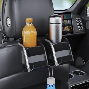 Car Seat Back Storage Box, Multifunctional Car Seat Back Organizer, Universal Car Interior Accessories, Boujee Car Accessories for Car Stowing & Tidying, Car Cup Holders