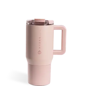 HydroJug Coffee Traveler 20 oz - Leak-Resistant, Ceramic-Lined Insulated Travel Coffee Mug for Hot or Cold Drinks with Flip Lid & Handle, Dishwasher Safe Coffee Tumbler, Spellbound