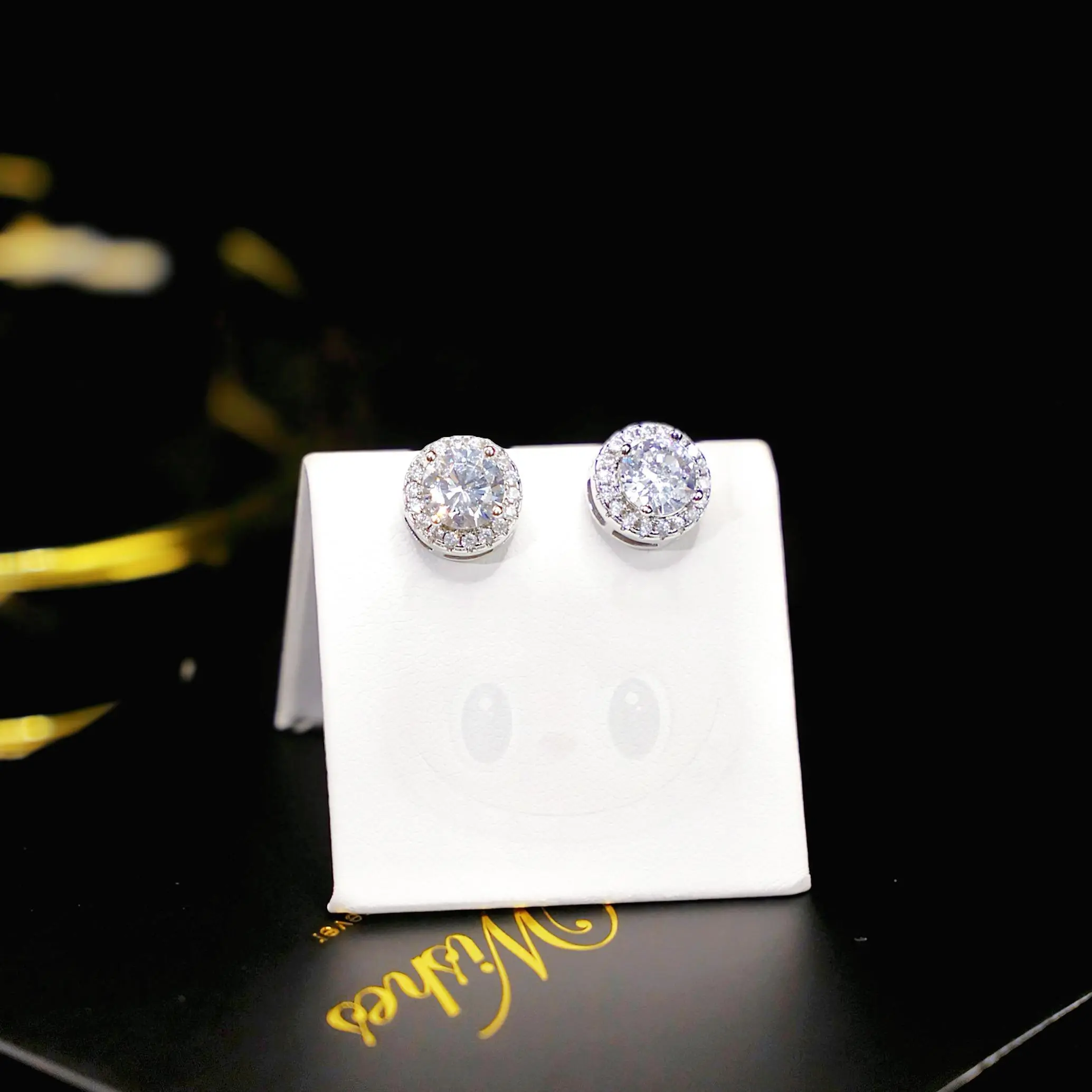 【 Must Get 】S925 Silve Moissanite Stud Earrings Fashion Classic Ear Jewelry Gift for Men Genuine Authenticity Certificate，Mother's Day gift，combination/stud earrings | dealsforyoudays