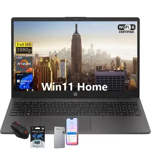 HP 15.6'' Business and Study Laptop 2026 Updated, Numeric Keypad, Webcam,15.6" FHD,Windows 11 Home+ Copilot AI, AMD Ryzen 7 7730U (up tp 32GB RAM | 1TB SSD), WiFi 6& Bluetooth with Bundle Accessory