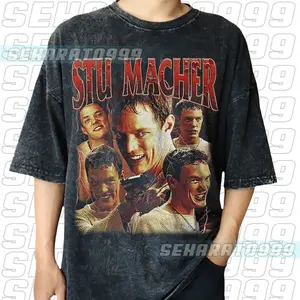 Vintage Wash Stu Macher T Shirt, Vintage 90s Bootleg Classic Graphic, Matthew Lillard Retro Bootleg Rap Shirt, Scream Horror Movie, Fashion Cotton, Fashion Cotton, Full Colors, Full Sizes, For Men, For Women.