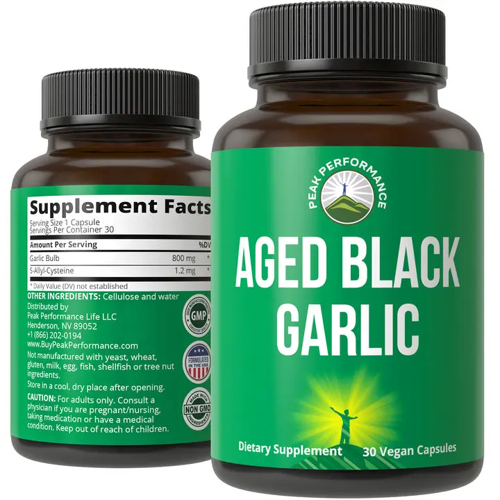 Aged Black Garlic Capsules Aged Black Garlic Capsules