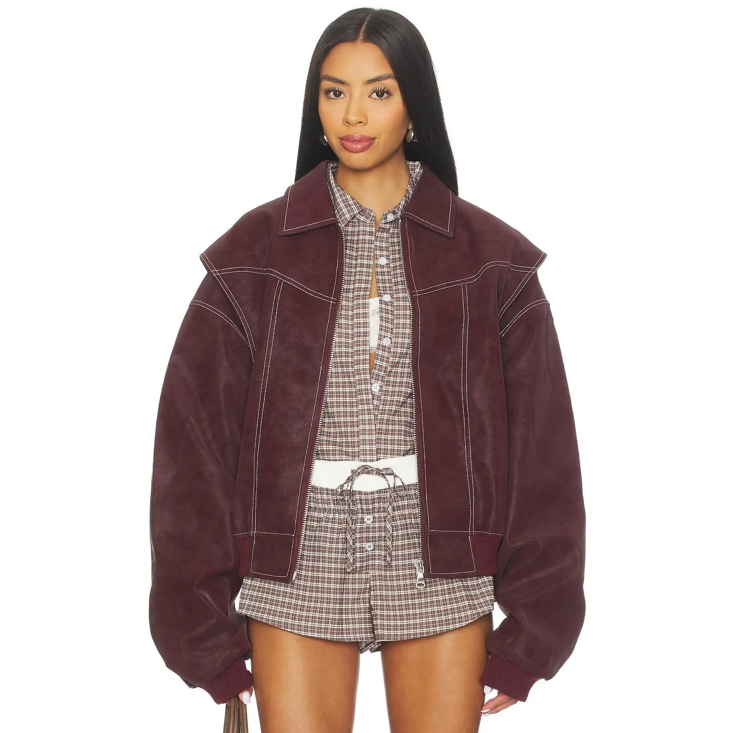LIONESS Vista Bomber Jacket in Shiraz