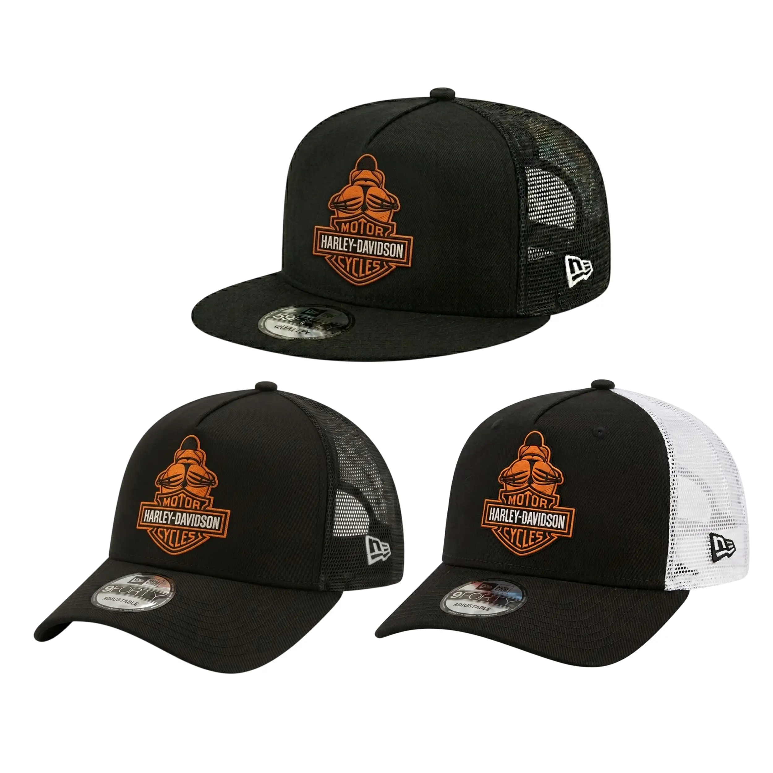 Vintage Motorcycle Shield Emblem Embroidered Trucker Hat, Black Mesh Snapback Cap for Men Women, Adjustable Biker Streetwear Headwear, Retro Motor Club Style Baseball Hat, Riding Outdoor Cap, Classic Garage Gift for Motorcycle Lovers