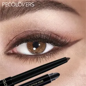 1PC Dual-Ended Waterproof Eyeliner Pencil-Smudge-proof, Easy-Glide Matte Formula in Black/White/Brown, Soft Texture for Bold Eye Looks, Perfect Valentine’s & Mother’s Day Gift