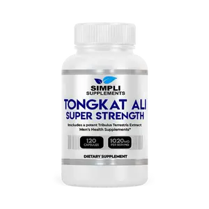200:1 Longjack Tongkat Ali for Men and Women 120 Capsules | Natural Supplement with Tribulus Terrestris for Energy, Stamina, and Hormonal Balance