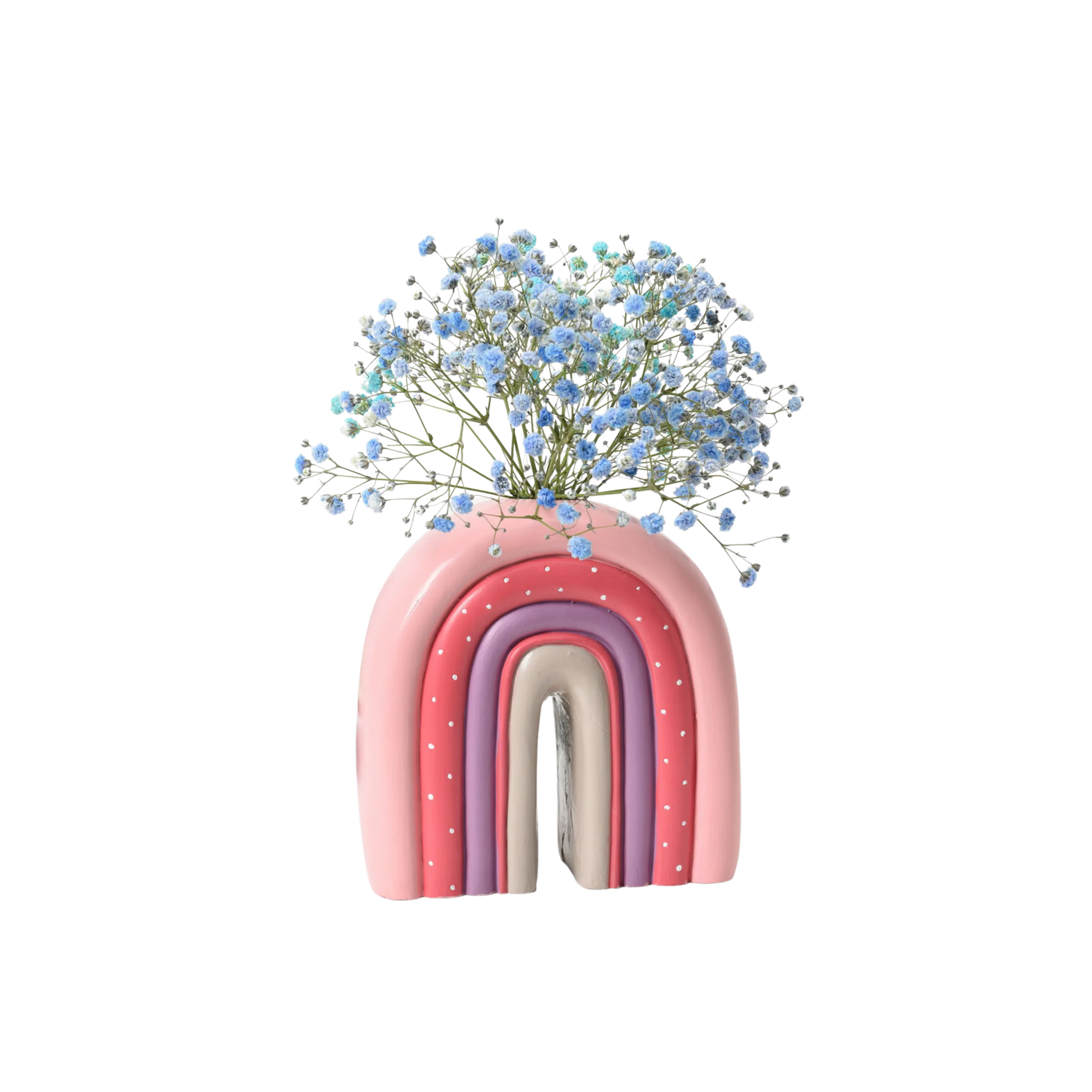 Colorful Purple Rain(bow) Bud Vase