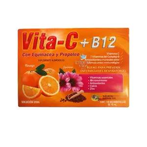 Vita-C Ampoyetas Vitamin C Complex B12 Supplement Health 110 Microdots