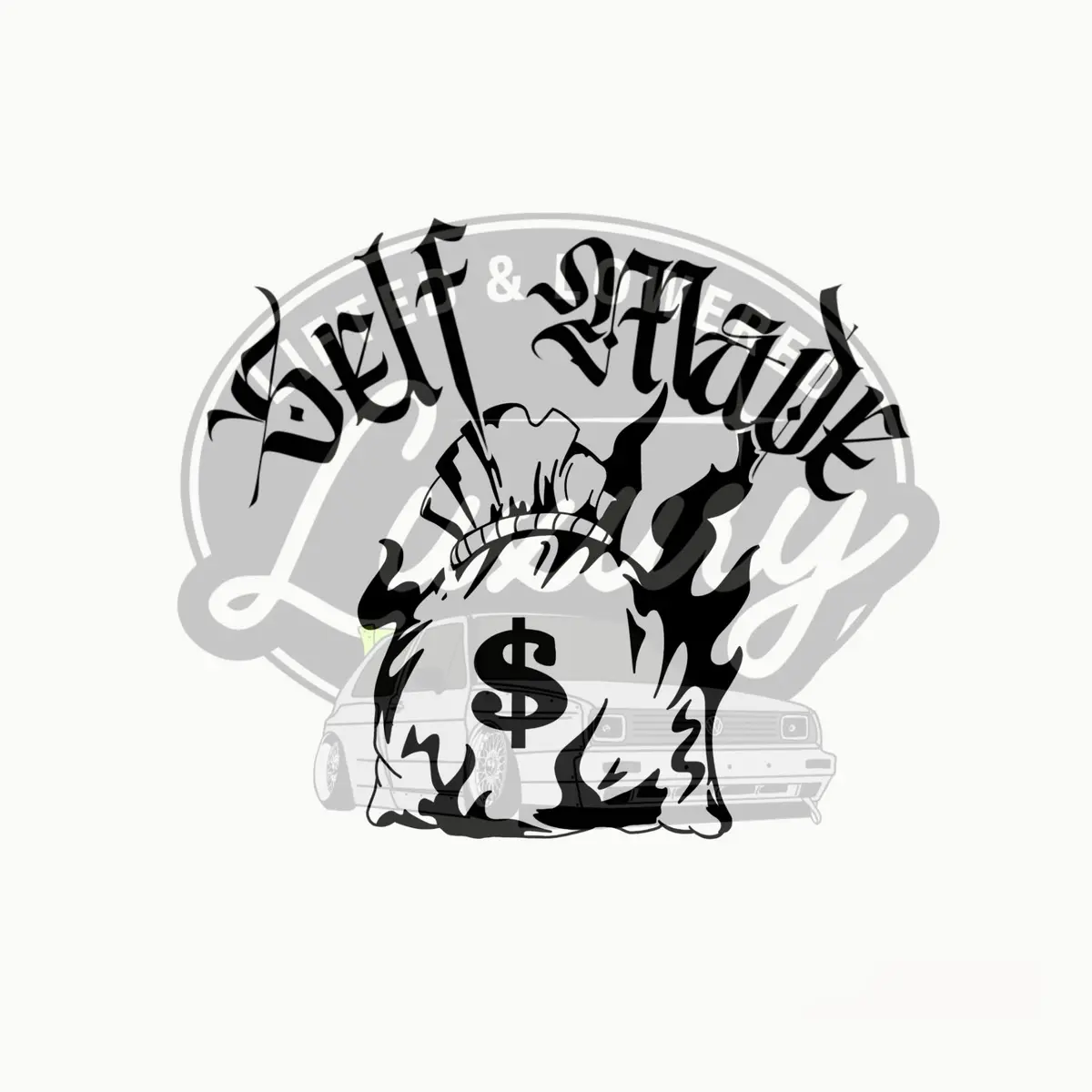 Self Made Permanent Car or Truck Decal Vinyl Sticker - Perfect for Personalizing Your Vehicle