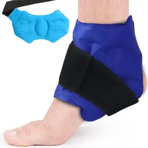 Ankle Ice Pack Wrap for Sprained Relief, Ice Pack for Ankle Inuries Reusable, Cold Therapy for Ankles Swelling, Post Surgery Recovery