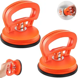 2-Pack Car Dent Puller Suction Cup Tool, Powerful Handle Lifter Auto Body Repair Kit for Car Body, Glass Screen, Tile Moving puller kit Portable Reusable