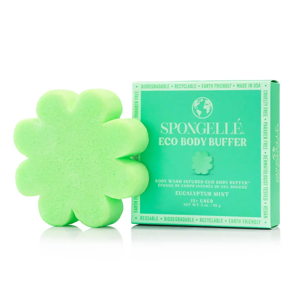 Eucalyptus Mint Eco Body Wash Infused Buffer Eucalyptus Mint Eco Body Wash Infused Buffer