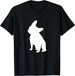 100%cotton French Bulldog Head-Tilt Apparel T-Shirt