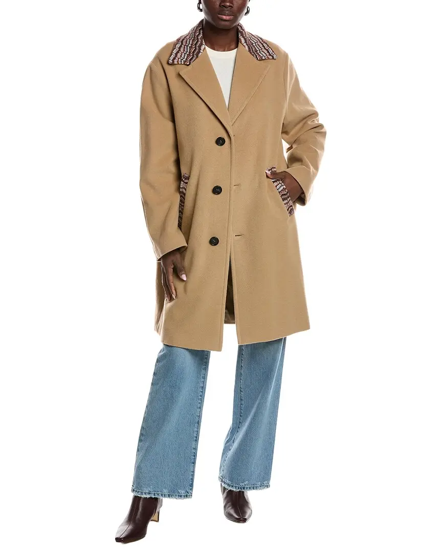 M Missoni Wool-Blend Overcoat