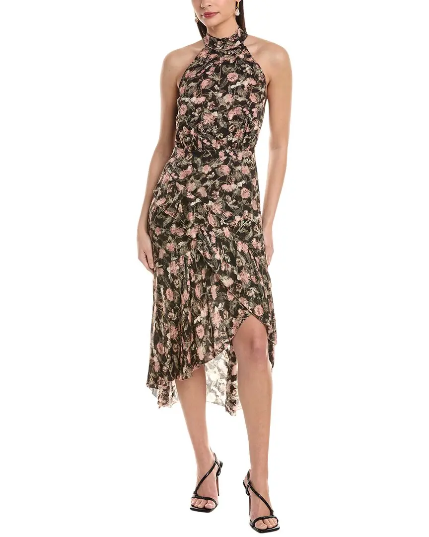 Marchesa Notte Floral Dress