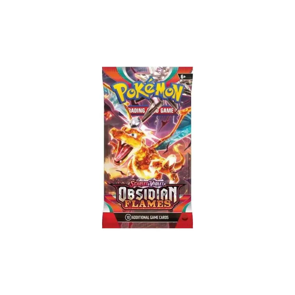 Pokemon Scarlet And Violet Obsidian Flames Booster Pack Pokemon Scarlet And Violet Obsidian Flames Booster Pack