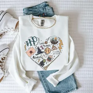 HP Witch Heart Shirt, Wizard Shirt, Witch Heart Valentine, Magic Wand Shirt, All This Time Always sweatshirt, Potter sweatshirt, HP Shirt.