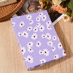 6 Inch Fabric Album with Multiple Patterns, Photo Album Book, 4r Insert Design, Holds 100 Photos of 10x15 Cm, Perfect for Photo Storage and Display