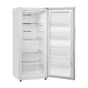 VEVOR Convertible Freezer/Refrigerator, 11 Cu. Ft Frost Free Upright Freezer with Temp Control Panel, Reversible Door, Adjustable Glass Shelves and LED, Standing Fridge for Kitchen, Office, Garage