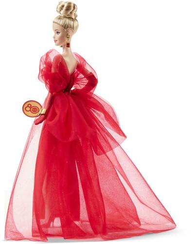Mattel Collectible - Barbie Signature Mattel 80th Anniversary Doll Blonde  [Collectible Figurine/Statue/Bust] Paper Doll, Collectible